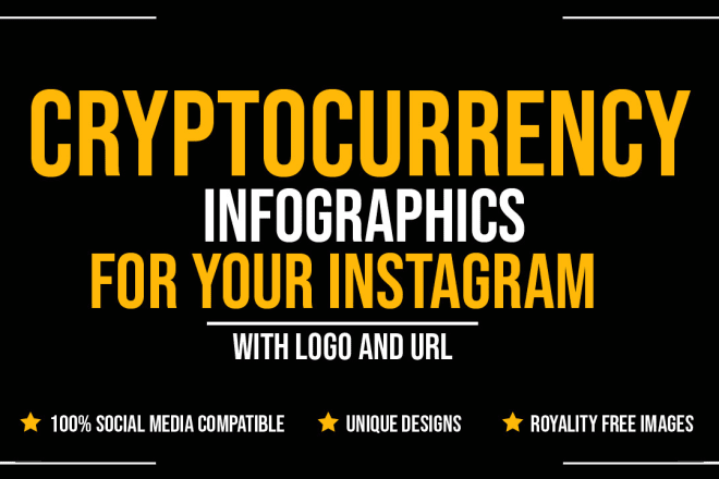 I will design cryptocurrency infographics for instagram