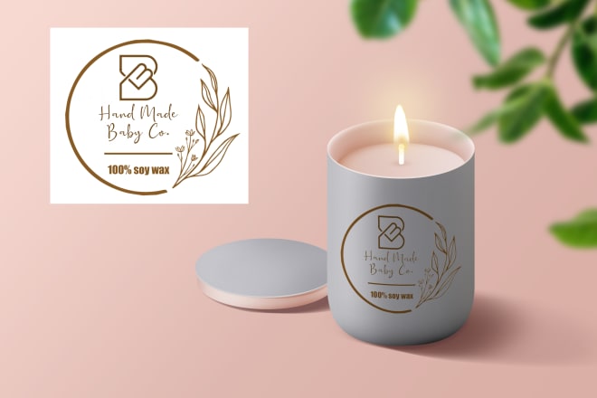 I will design custom product packaging and candle label