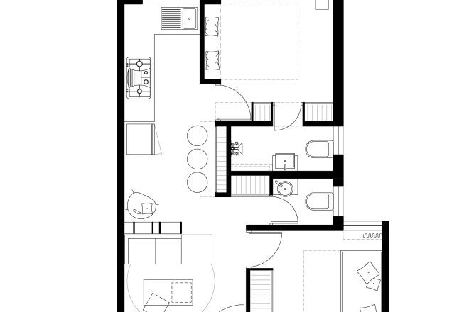 I will design floor plans with maximum space utilisation