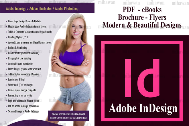 I will design format book layout in adobe indesign illustrator ps