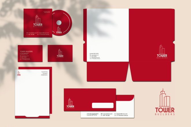 I will design invoice, business card and full stationery