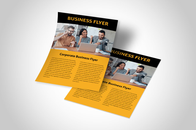 I will design modern and beautiful flyer and pamphlet design