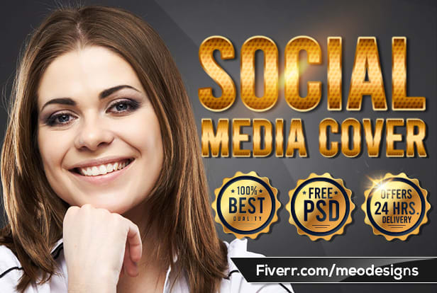 I will design modern facebook cover or social media cover