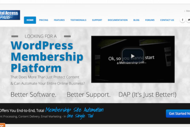 I will design modern, responsive paid wordpress membership website