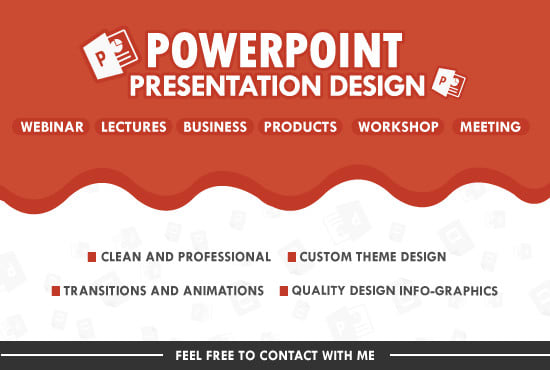 I will design or redesign powerpoint presentation for business