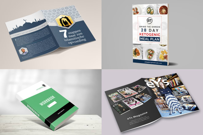 I will design original book cover with 3d mockup image