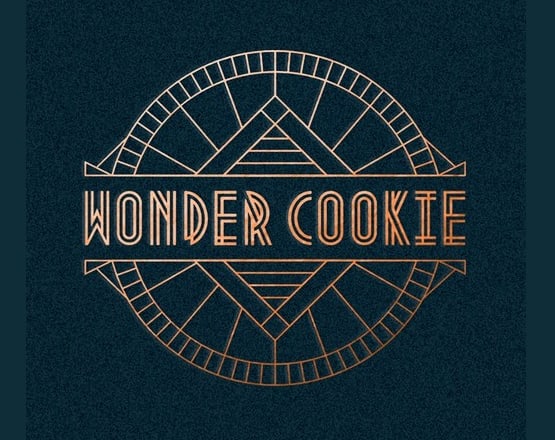 I will design outstanding wonder cookie logo with express delivery