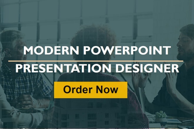 I will design powerpoint presentation slides with animation
