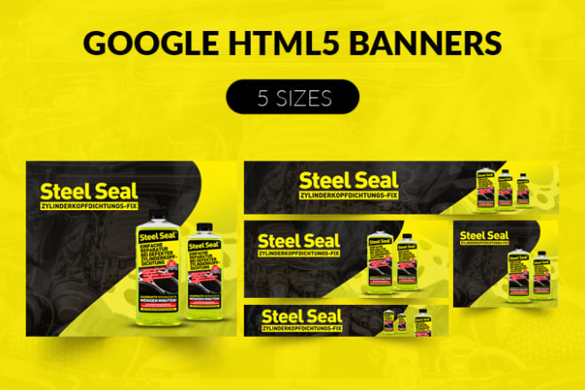 I will design professional HTML5 banner ads
