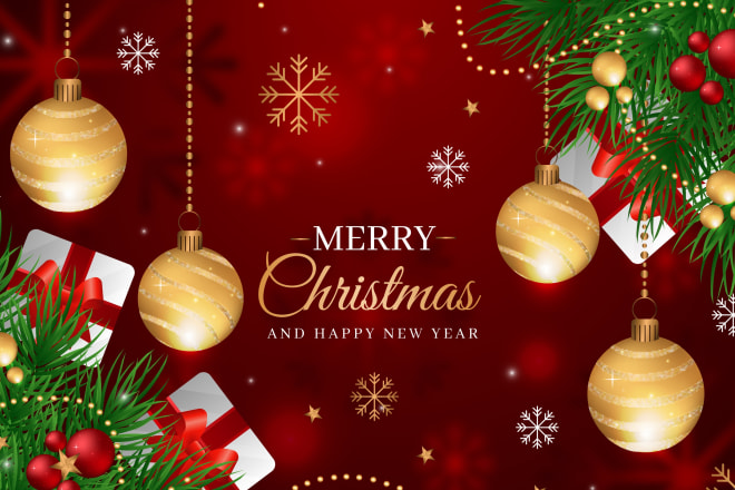 I will design special christmas card, banner, flyer
