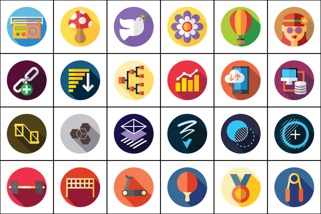 I will design vector graphic icons for your website and mobile apps