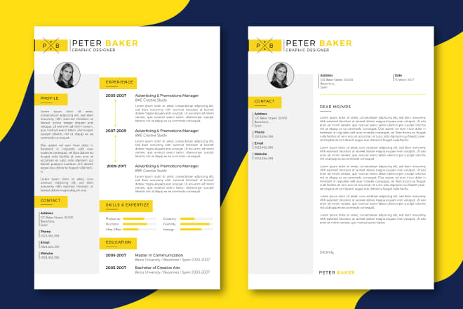 I will design your resume CV cover letter