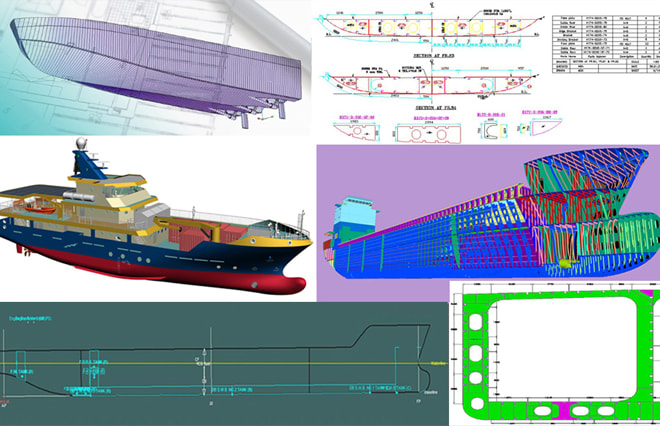 I will design your ship, barge or boat with detailed calculations