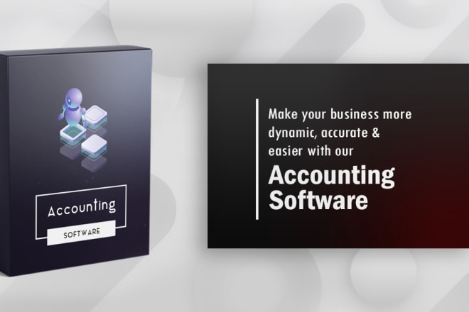 I will develop an accounting software