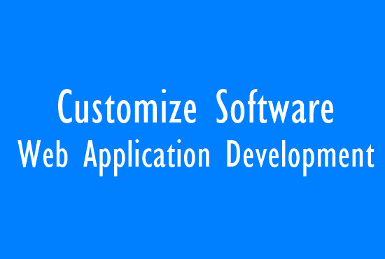I will develop custom software and web application