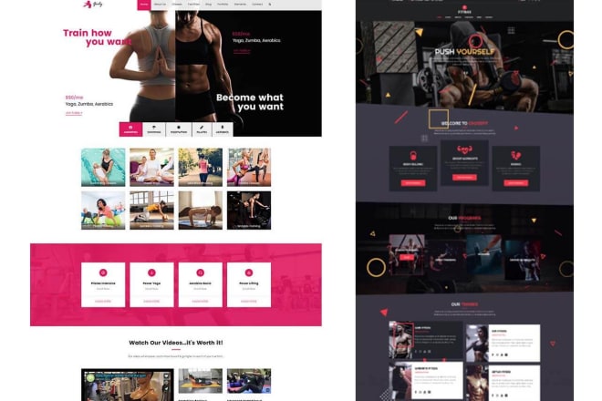 I will develop gym fitness and bodybuilding website in wordpress
