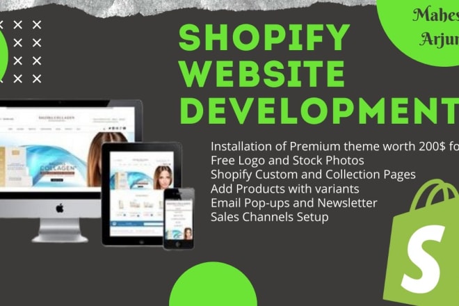 I will develop highly converting shopify dropshipping store
