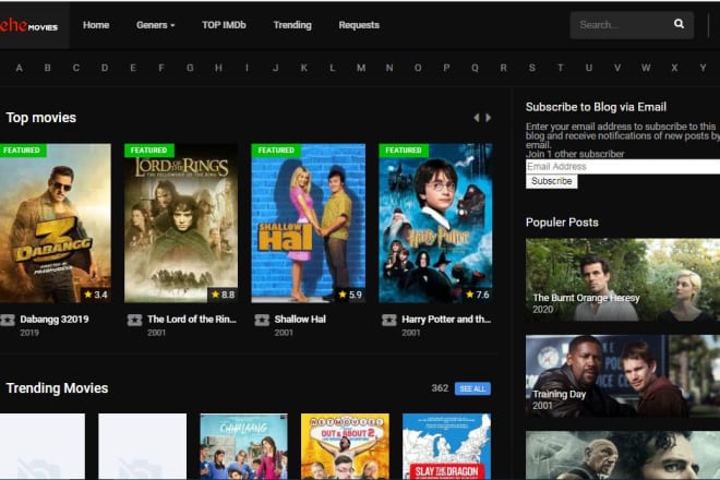 I will develop movies streaming and eposide website on wordpress