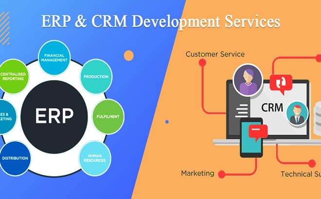 I will develop web and mobile application, CRM and erp, online portals, business app