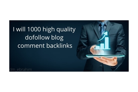 I will do 1000 high quality blog comment backlinks