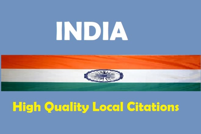 I will do 180 live india local citations for local submissions