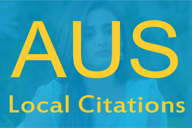 I will do 200 australia local citations local listings local seo