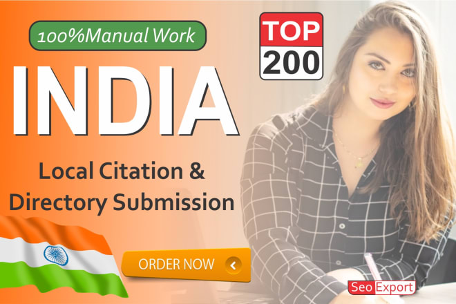 I will do 200 top indian local SEO citations