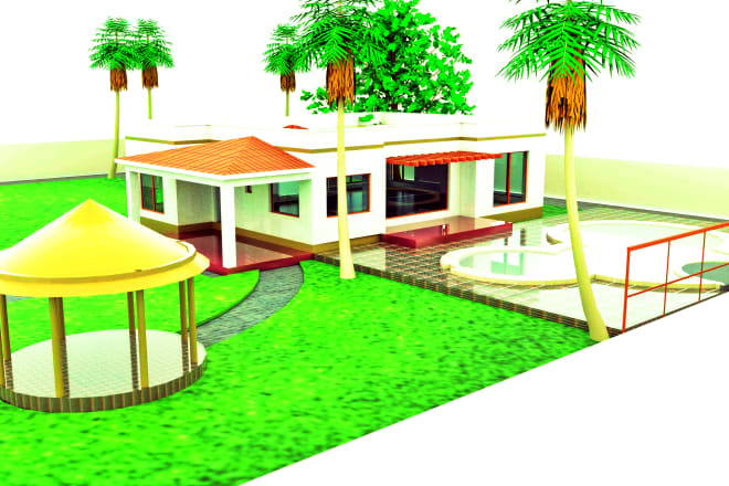 I will do 2d and 3d architectural drawings in autocad and 3d max