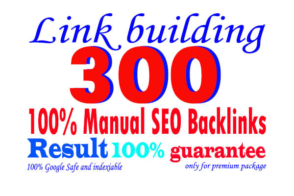I will do 300 SEO backlinks white hat link building service for help google top ranking