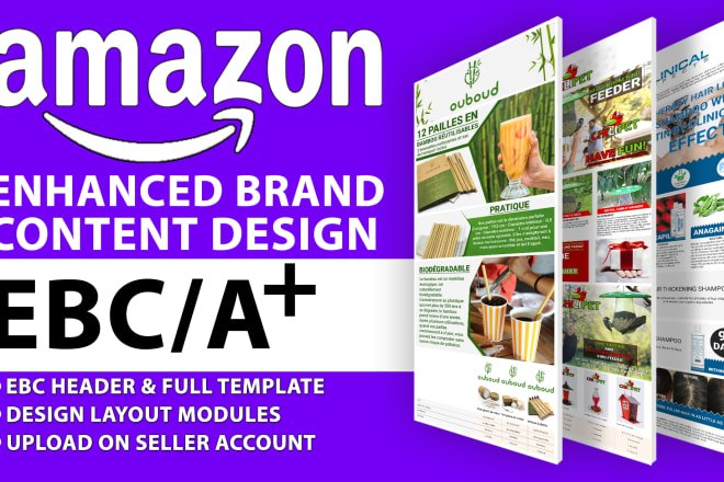 I will do amazon ebc enhanced brand content a plus content design