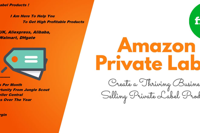 I will do amazon fba private label product research work