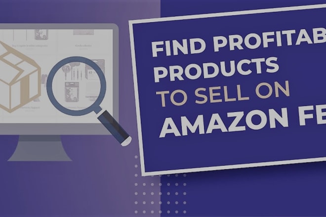 I will do amazon fba product hunting and product research