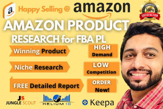 I will do amazon fba product research for fba private label