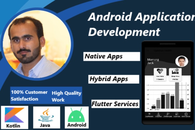 I will do android app development and be your android app developer