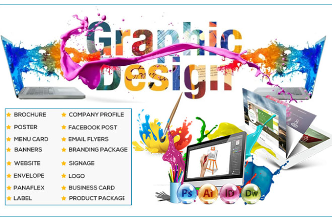 I will do anything graphic design related, photoshop images, redesign vector artwork