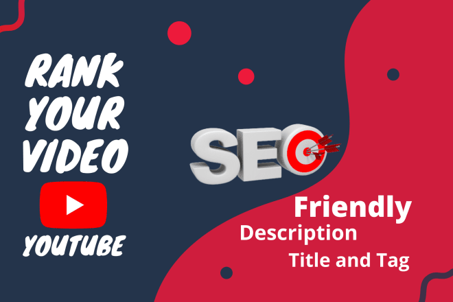 I will do best youtube video SEO to rank on the top page
