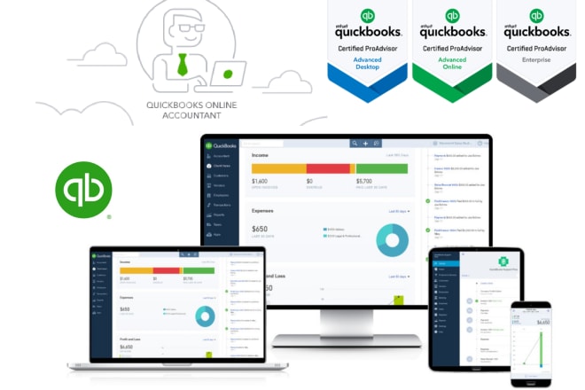 I will do bookkeeping on quickbooks online, desktop and on xero