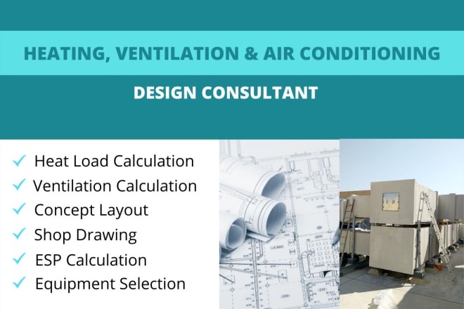 I will do complete hvac system design