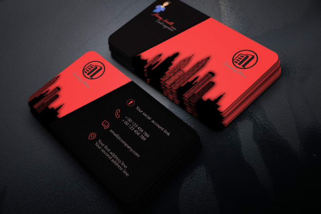 I will do creative visiting card, business card, custom design