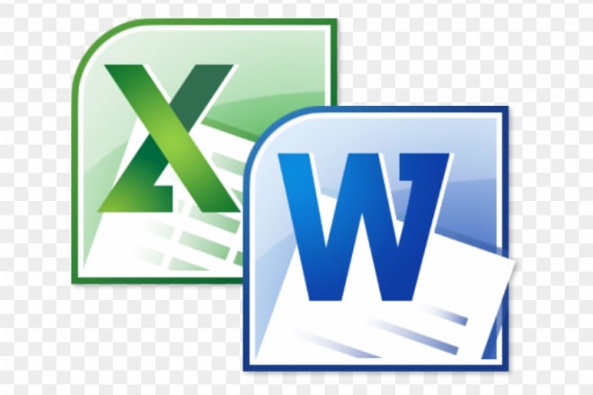 I will do data entry and microsoft office works