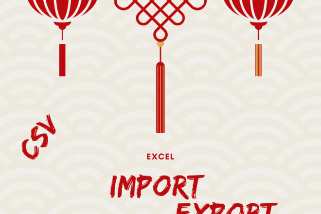 I will do excel data import, export using PHP