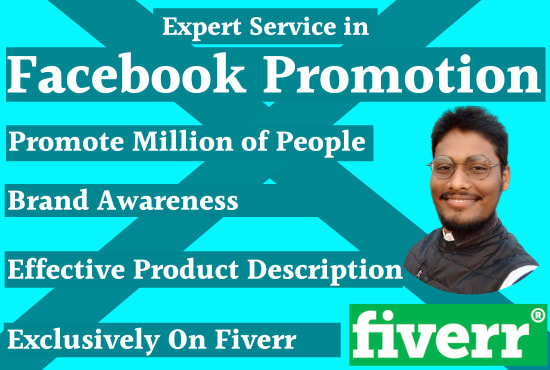 I will do facebook promotion for any entrepreneur in USA