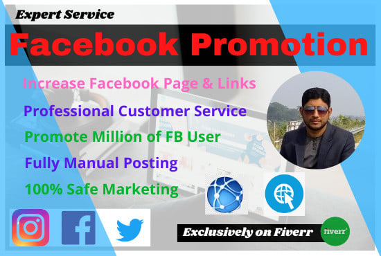 I will do facebook promotion in USA