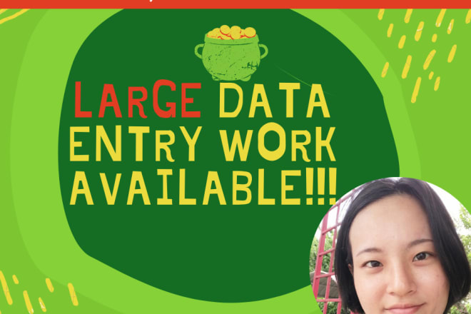 I will do flawless data entry, virtual assistant jobs, web research