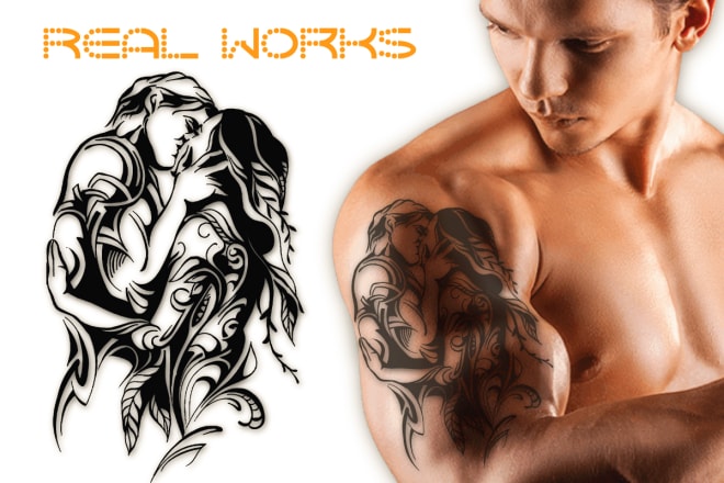 I will do hand drawing tribal tattoo design