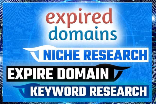 I will do niche expired domain,name research,301 redirect,dofollow backlinks seo expert