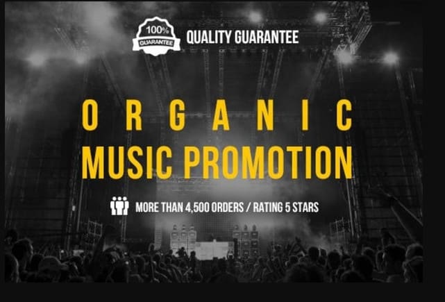 I will do organic bandcamp, spotify, tidal, datpiff and soundcloud music promotion