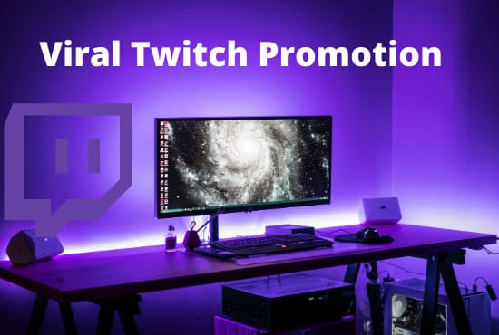 I will do organic twitch promotion,youtube gaming promotion