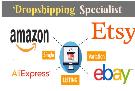 I will do product listing on ebay, etsy, aliexpress for dropshipping and direct selling