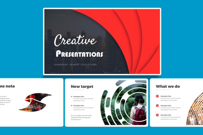 I will do professional business powerpoint presentation design